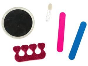 Plicuță vopseau pentru unghiuni, set de accesorii pentru manichiură, cadou pentru copii, accesorii colorate pentru jocuri, jucării pentru petrecere copil.