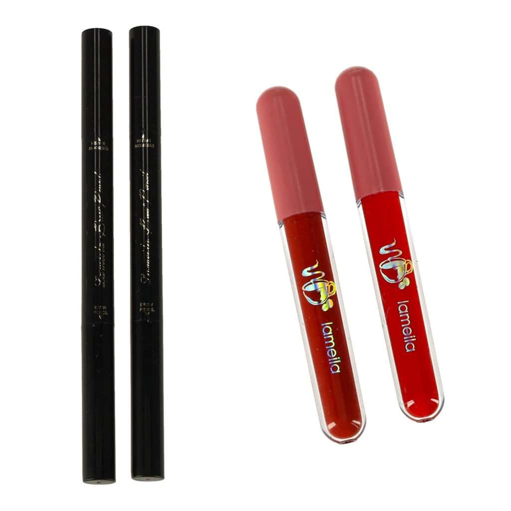 Ulei de buze mat, ruj lichid lichid roz cu hidratant, produs de calitate pentru machiaj buze.