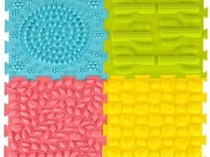 Jucării din spumă moale pentru copii, puzzle colorat, sigure și distractive pentru joacă.