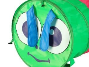 1. Tobe de joacă pentru copii sub formă de față de animal colorat, ideală pentru distracție în aer liber și interior.