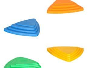 1. Jucarie din plastic pentru copii, forme geometrice colorate, sigură și distractivă.