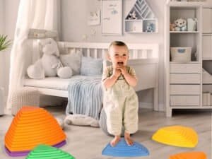 Jucării pentru copii, plăci de echilibru, jucării Montessori, joacă și dezvoltare, cadouri educative pentru copii, sigure și colorate.