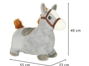 Jucarie plus cu cal, animal de plus pentru copii, decor de camera copii, cadou pentru cei mici.