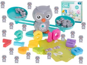 Balanță educațională care învață să numere bufnița mare