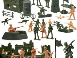 Soldați set de figurine militare de bază 114el.