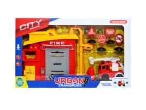 Statie de pompieri + accesorii -