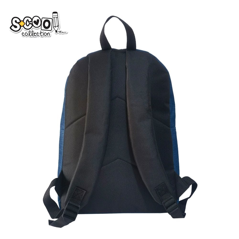 43x30x16 cm - S-COOL - - Ghiozdanul S-COOL are un compartiment si un buzunar frontal