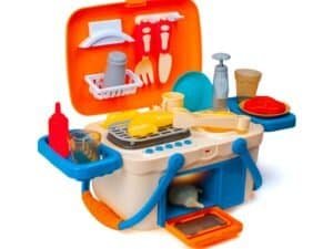 - Setul este format din 30 de piese si include: ustensile pentru gatit