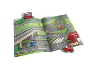 Carte cu autocolante