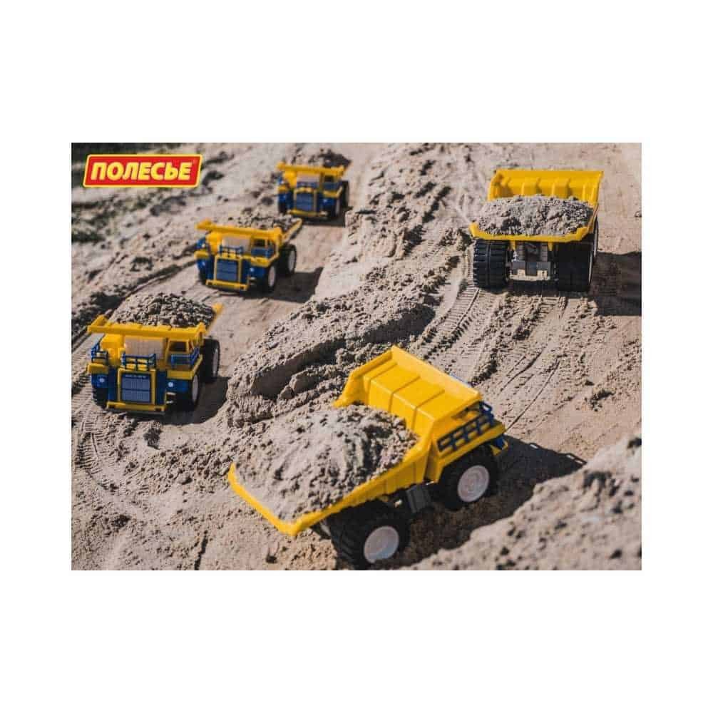 1. Miniaturi camioane de jucărie pentru nisip, set de construcție pentru joacă în aer liber.