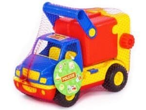 - Jucaria este usor de transportat datorita manerului special care poate fi utilizat si pentru bascularea benei.