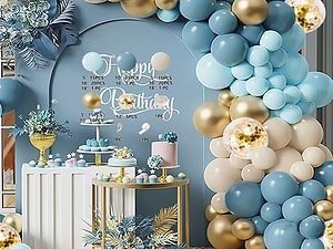 Set baloane pentru arcada