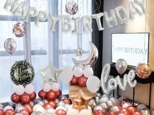 Set baloane pentru arcada - <p>Dimensiuni set ambalat (Lxlxh): 33.5x2x48 cm</p>