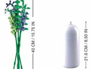 - Blocurile de constructii cu dimensiuni mici sunt realizate din plastic ABS.