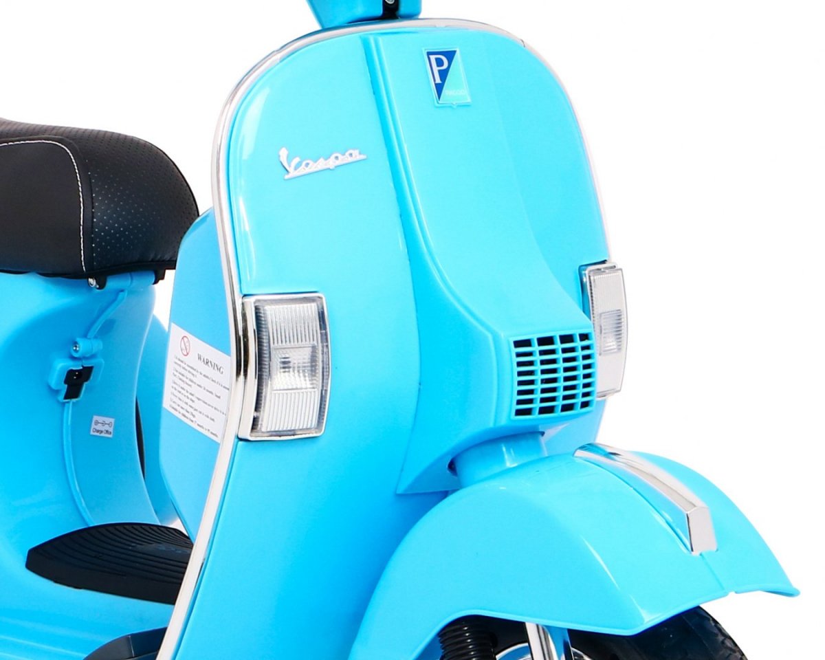 Vehicle Scooter Vespa Blue - Image 12