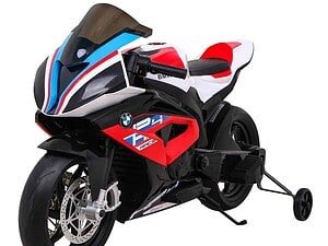 1. Bicicletă electrică pentru copii BMW Motorsport, design colorat și sigură.