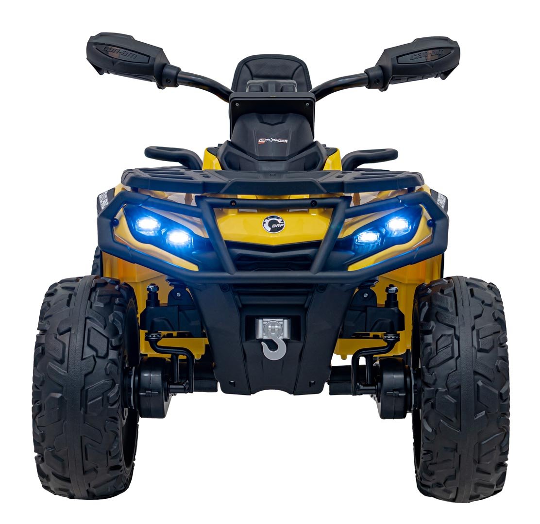 Quad Can Am Outlander ATV Yellow