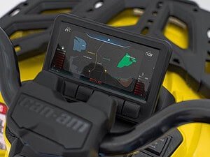 1. Ecran de navigație GPS pentru ATV sau utilaje de teren.