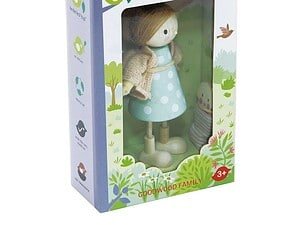 Figurina Doamna Goodwood cu bebelus in marsupiu cu membre ajustabile