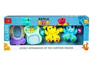 Jucarie zornaitoare - 4 buc/set - Jucarie zornaitoare - 6 buc/set