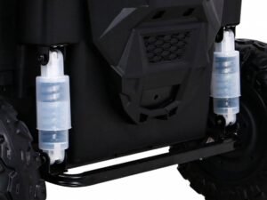 Rezervor combustibil pentru mașinuțe electrice pentru copii, sigur și durabil.