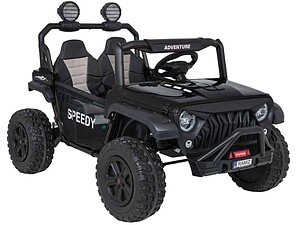 Mașină electrică pentru copii, model SUV, teren dificil, design realist, jucărie de exterior.