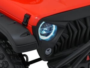 Lampa de mașină cu far LED pentru Jeep Wrangler, design durabil și modern.