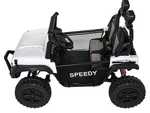 1. Mașină electrică pentru copii, model off-road, robustă și sigură, ideală pentru joacă în aer liber.