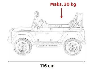 Jucărie pentru copii, mașinuță electrică cu greutate maximă 30 kg, ideală pentru joacă în exterior.