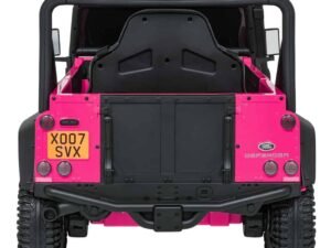 Jucarie auto electrică pentru copii, SUV roz, perfectă pentru aventuri și distracție.