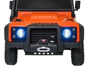 1. Masinuta electrica pentru copii, model Land Rover Defender, jucarie off-road cool.
