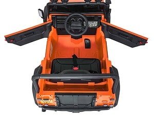 Mașinuță electrică pentru copii, model off-road, pentru jocuri și distracție.