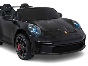 Mașină electrică pentru copii, model Porsche 911, design realist și performanță de lux.