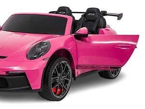 Mașină electrică pentru copii, Porsche pink, ideale pentru joacă și distracție, siguranță și calitate garantată.
