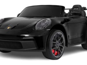 Mașină electrică de jucărie Porsche, model sport, pentru copii, realist și sigur.