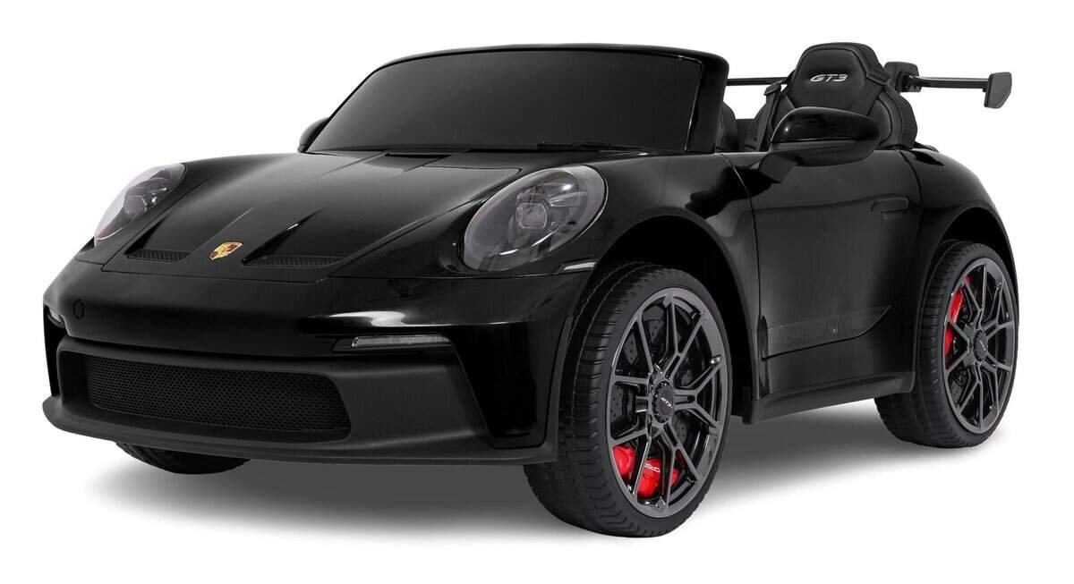 Mașină electrică de jucărie Porsche, model sport, pentru copii, realist și sigur.