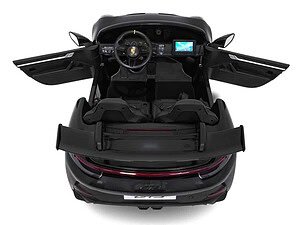 Mașinuță electrică pentru copii Porsche, model de lux, perfectă pentru joacă și aventură.