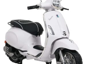 Scuter electric pentru copii, design modern și sigur, perfect pentru joacă și plimbări în curte.