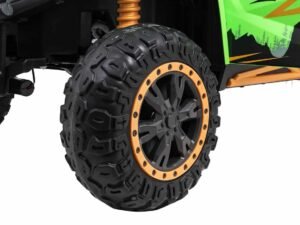 1. Anvelopă off-road pentru mașini electrice copii, durabilă și sigură pentru joacă.