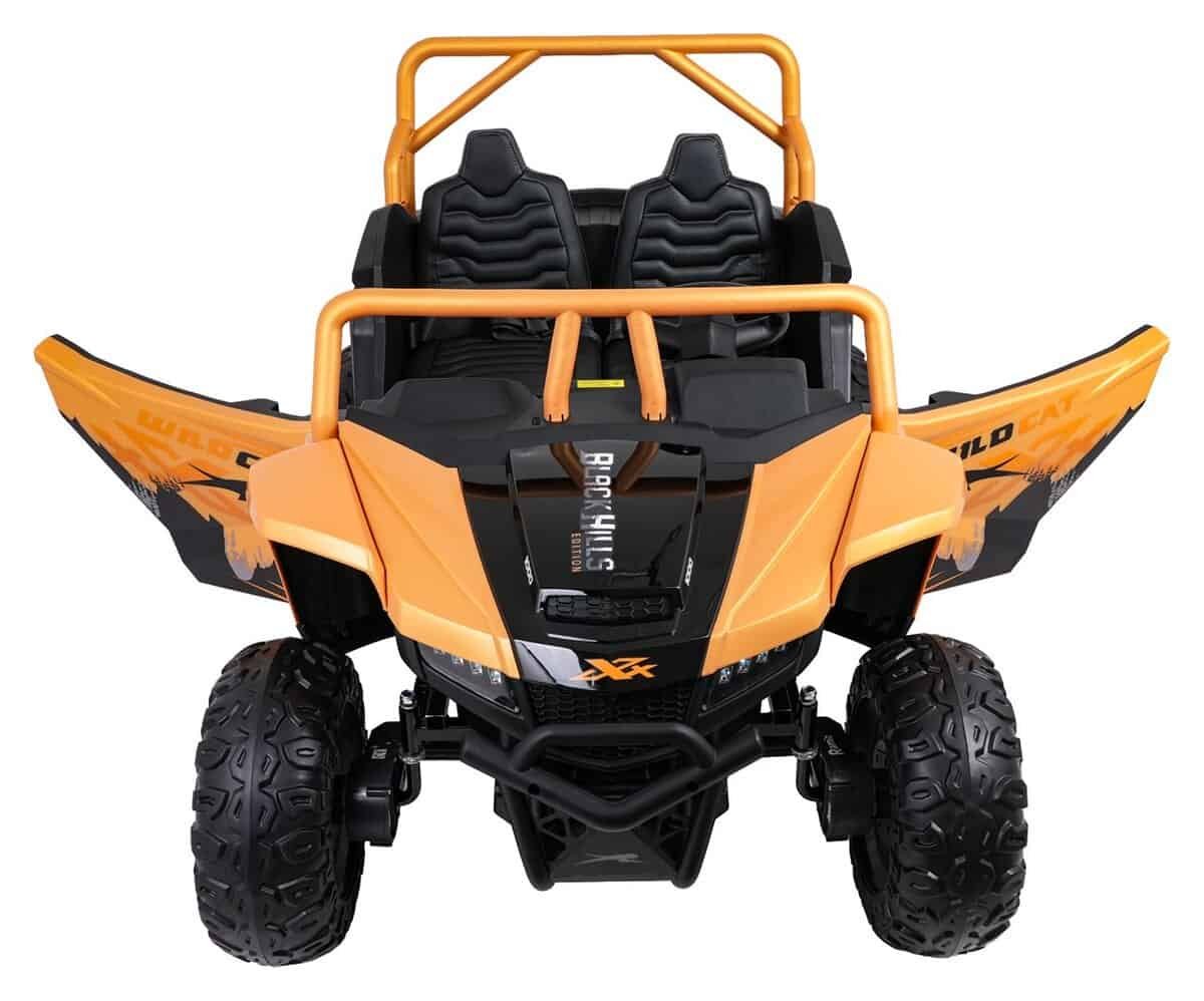 Mini ATV electric pentru copii, jucarie off-road, sigură și durabilă pentru joacă în aer liber.