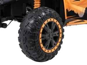 Roti de cauciuc pentru mașinuțe electrice, durabile și antiderapante.