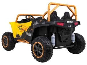 1. Mașinuță electrică pentru copii, off-road, design robust și sigur, ideal pentru joacă în aer liber.