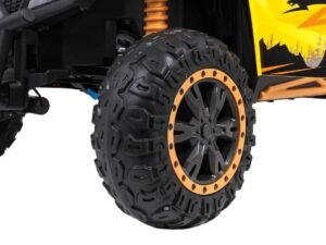 1. Roată off-road pentru mașinuțe electrice copii, durabilă și aderentă.