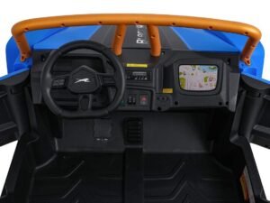 Jucarie pentru copii cu design de masina, perfect pentru distractie si dezvoltare motorsport.