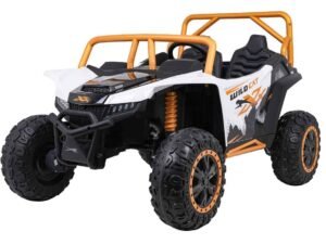 1. Mașină electrică pentru copii, model Off Road cu design sportiv și siguranță.