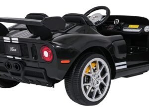 Mașină electrică copii Ferrari neagră, realistă pentru joacă și distracție, perfectă pentru cei mici.