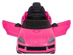 Culoare roz, mașinuță electrică de jucărie pentru copii, model sport.