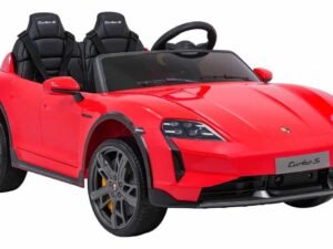 Mașină electrică de copii Porsche adaptată pentru joacă și aventură.