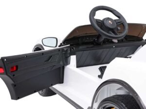 Mașinuță electrică pentru copii Porsche, model de lux, divertisment sigur pentru cei mici, jucării outdoor pentru copii.