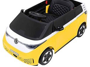 Mașinuță electrică pentru copii Volkswagen, model fun și sigur pentru joaca în parc.